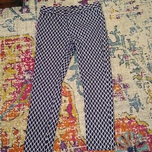 Gap factory slim city printed pants